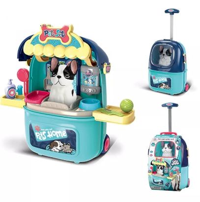 صورة لعبة أطفال مصممة لمحاكاة رعاية الحيوانات الأليفة